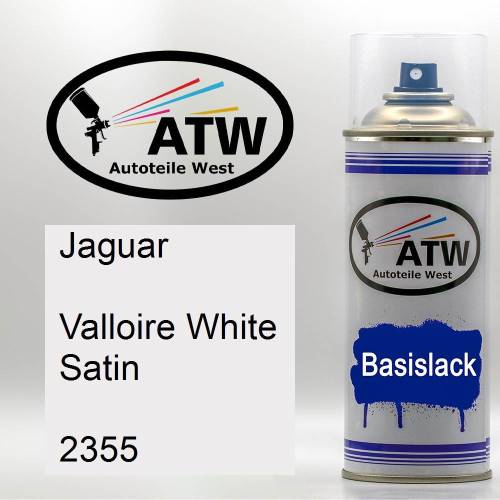 Jaguar, Valloire White Satin, 2355: 400ml Sprühdose, von ATW Autoteile West.